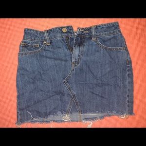 Jean skirt